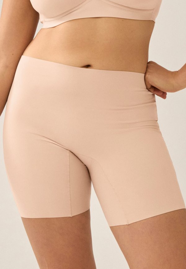 Radlerhose mit Shapeeffekt - Light Beige Schn?ppchen