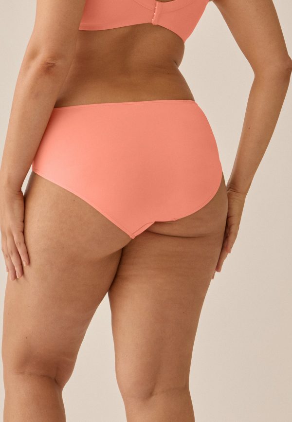 Softer Slip mit Glanzband - Peach Pink Jetzt online – Bild 3