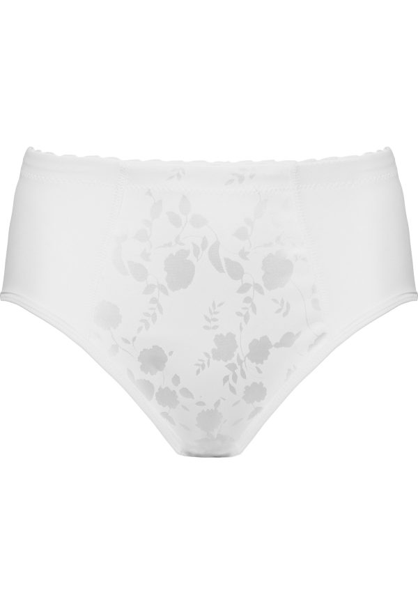 Minimizer Slip mit Blumenmuster - Weiss Online-Verkauf – Bild 4
