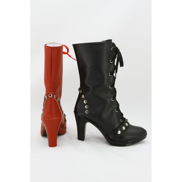 Batman Arkham Knight Harley Quinn Stiefel Cosplay Schuhe Verkauf – Bild 2