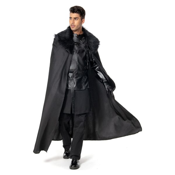 GoT Game of Thrones Jon Snow Nacht Seher Outfit Cosplay Kostüm Angebot – Bild 4