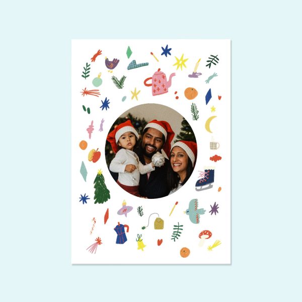 Weihnachtskarte Gemütlichkeit Online-Verkauf