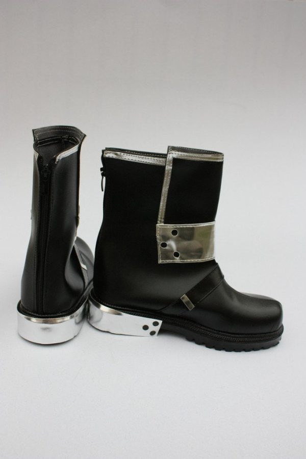 SAO Staffel 2 Kirigaya Kirito Stiefel Cosplay Schuhe Schwarz Stiefel Im Angebot – Bild 3