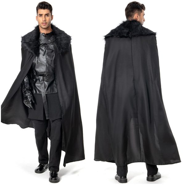 GoT Game of Thrones Jon Snow Nacht Seher Outfit Cosplay Kostüm Angebot – Bild 2