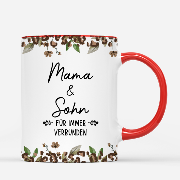 Mama Oma Und Kinder Für Immer Verbunden - Personalisiertes Geschenk | Tasse für Mamas Omas Schn?ppchen – Bild 3