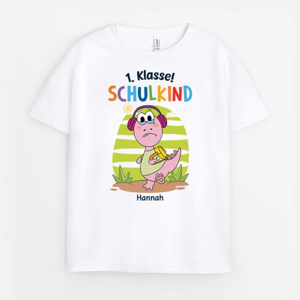 1. Klasse - Schulkind - Personalisiertes Geschenk | T-Shirt für Kinder Jugendliche Verkauf