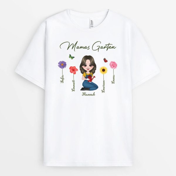Omas Garten - Personalisiertes Geschenk | T-Shirt für Omas Mode – Bild 2