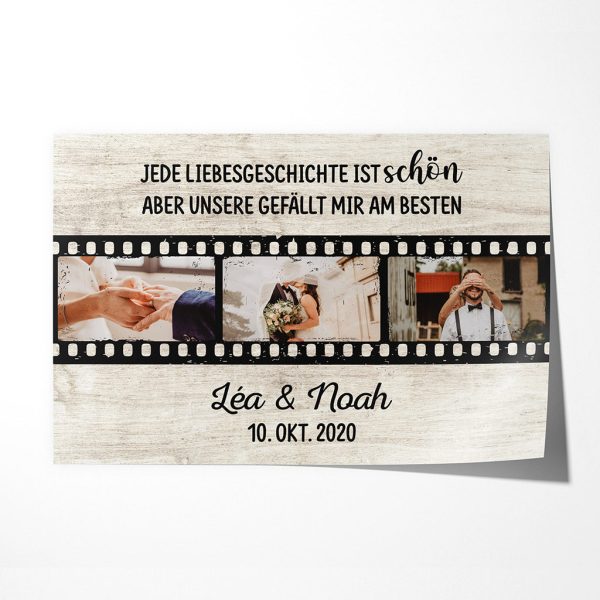 Aber Unsere Gefällt Mir Am Besten - Personalisierte Geschenke | Poster für Paare Pärchen Rabatt