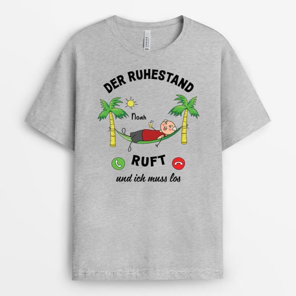 Der Ruhestand Ruft Und Ich Muss Los Frauen - Personalisiertes Geschenk | T-Shirt für Frauen Online-Schn?ppchen – Bild 2