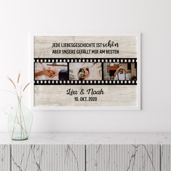 Aber Unsere Gefällt Mir Am Besten - Personalisierte Geschenke | Poster für Paare Pärchen Rabatt – Bild 3
